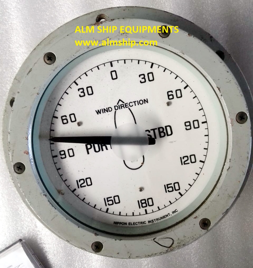 NIPPON ELECTRIC FAN ANEMOMETER AND WIND VANE ALM SHIP EQUIPMENTS